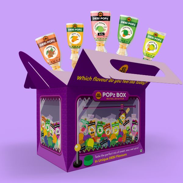 Go Desi POPz Gift Basket - 7 variants
