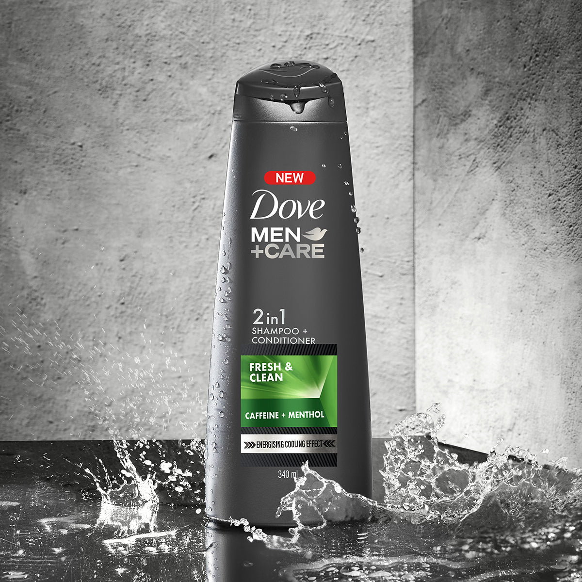 Dove Men+Care Fresh & Clean 2in1 Shampoo+Conditioner