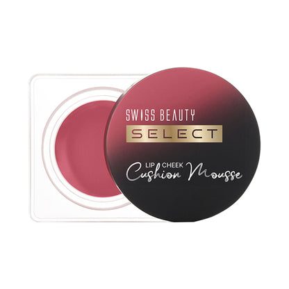 Swiss Beauty Select Lip And Cheek Cushion Mousse With Vitamin E - 3 Elevate Pink