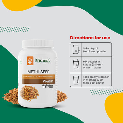 Krishna'S Herbal & Ayurveda Methi Seed Powder