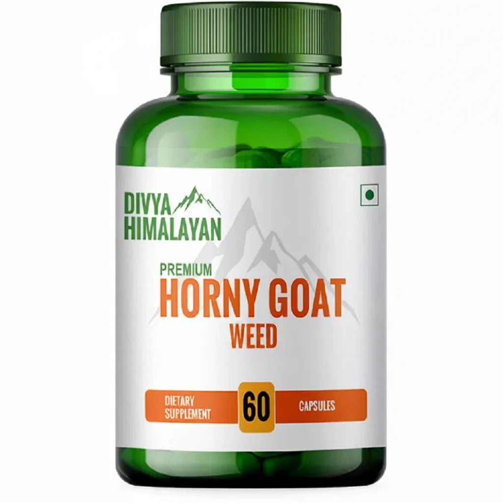 Divya Himalayan Horny Goat Weed Capsules - 60 caps