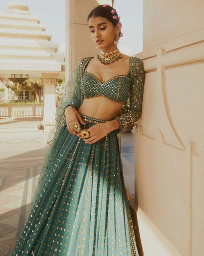 Lehenga Mart Designer Bollywood Style Wedding Wear Lehenga Choli