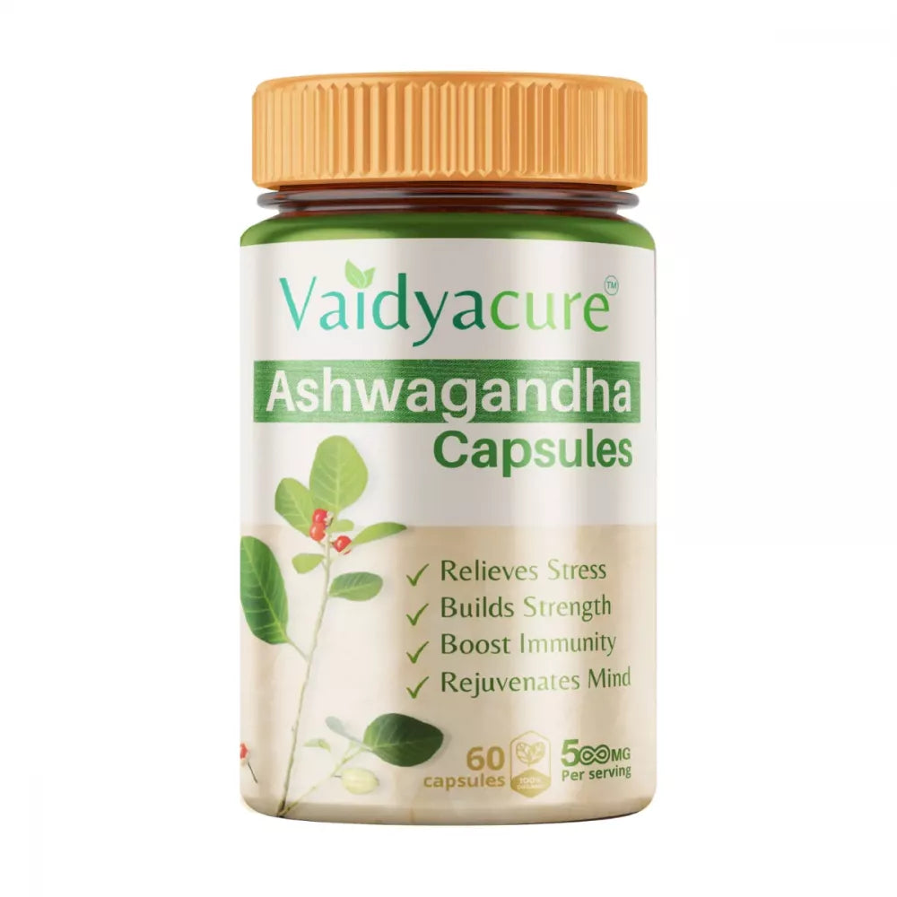 Vaidyacure Ashwagandha - 60 caps