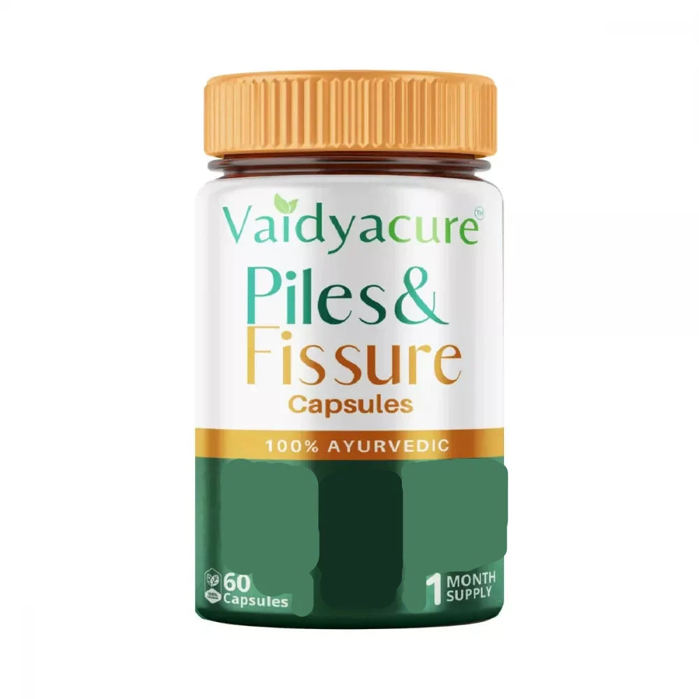 Vaidyacure Piles & Fissure - 60 caps