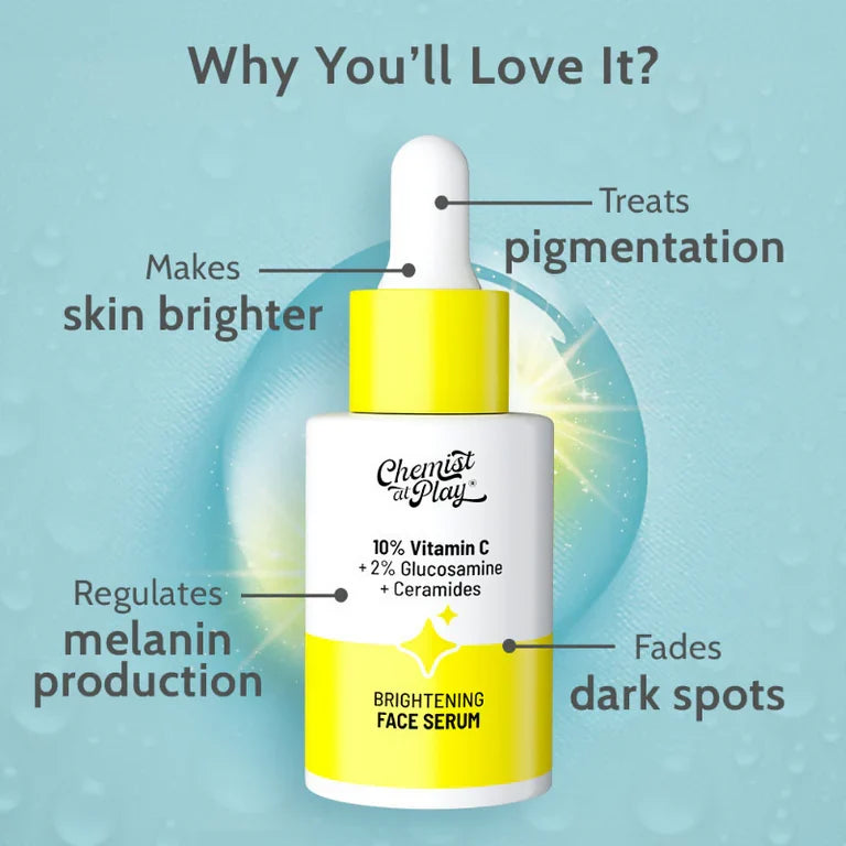 Chemist At Play 10% Vitamin C Face Serum - 30 ml