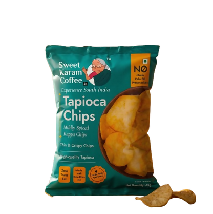 Sweet Karam Coffee Tapioca Chips