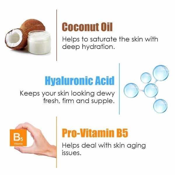 Wow Skin Science Coconut Water Full Cream With Hyaluronic Acid - 50 ml