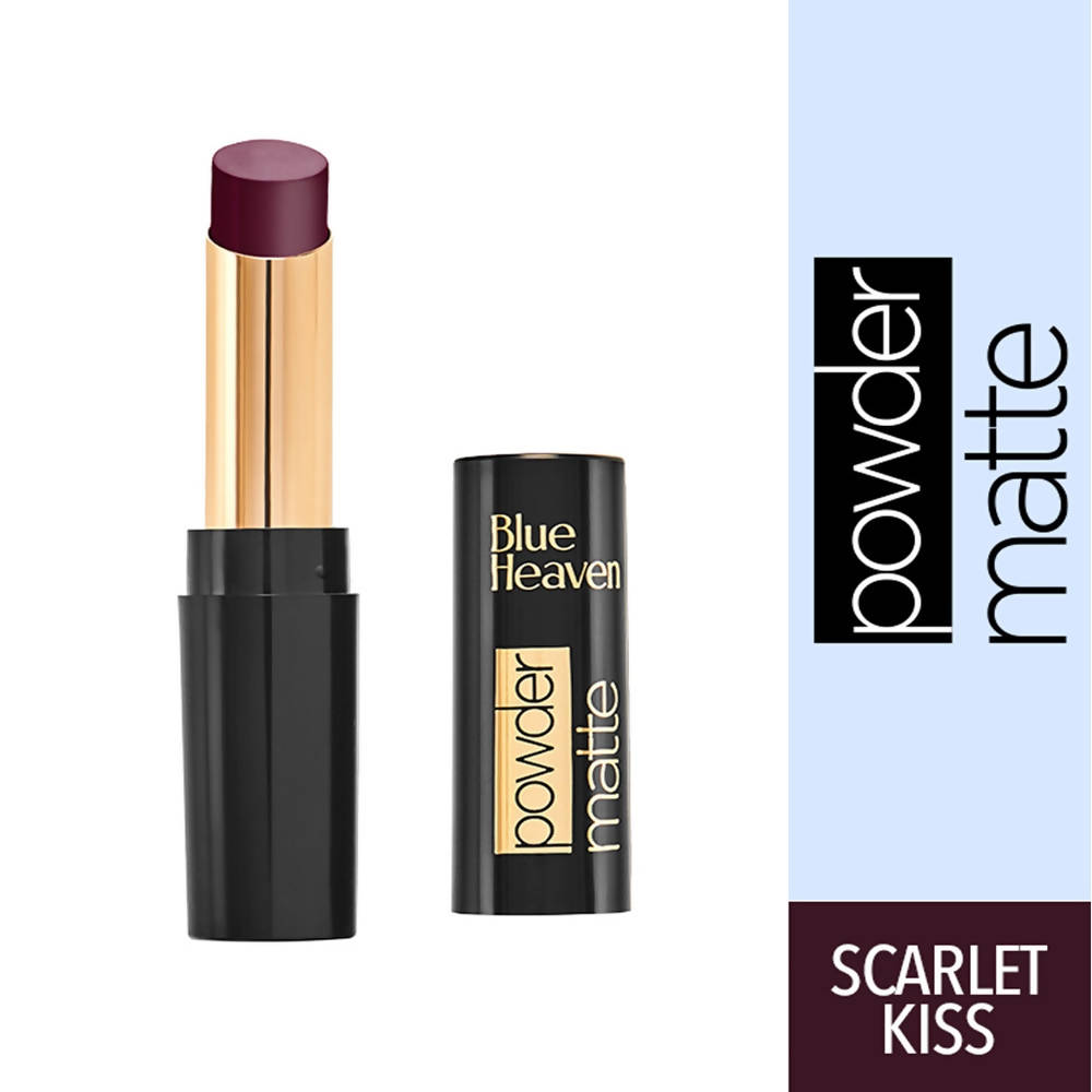 Blue Heaven Powder Matte Lipstick Scarlet Kiss