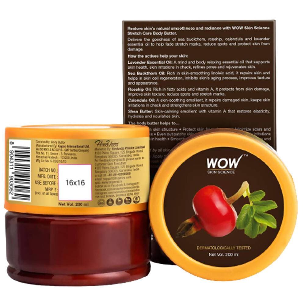 Wow Skin Science Stretch Care Body Butter - 200 ml