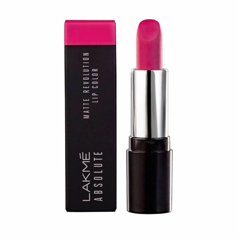 Lakme Absolute Matte Revolution Lip Color Pink Million 202 - 3.5 gms