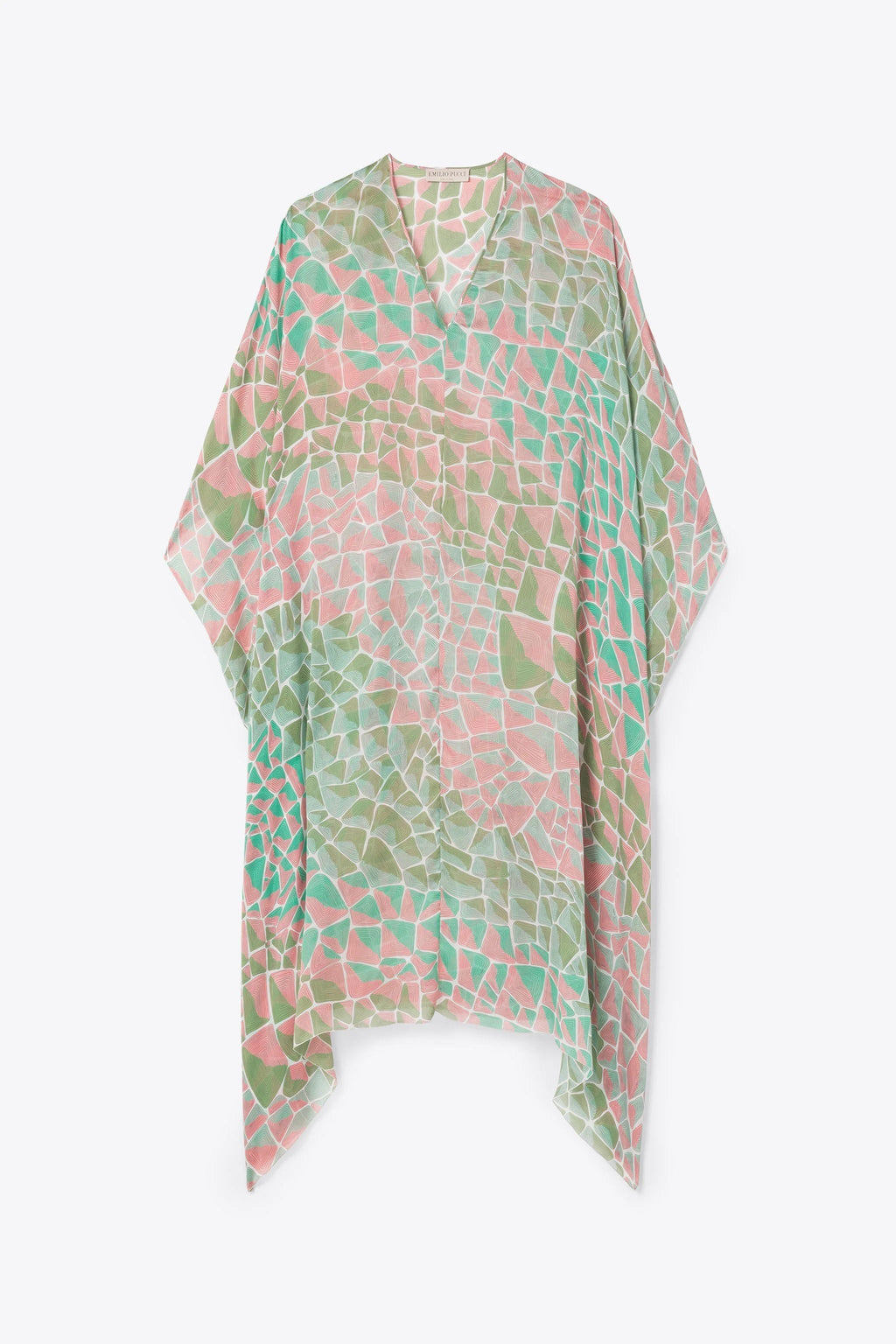 Regular Wear Printed Georgette Women's Kaftan