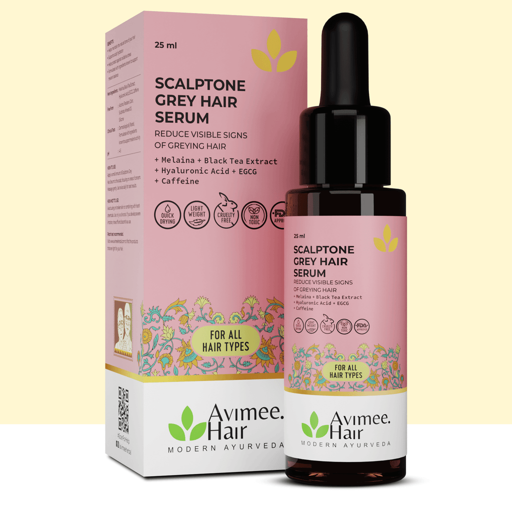 Avimee Herbal Scalptone Grey Hair Serum - 25 ml