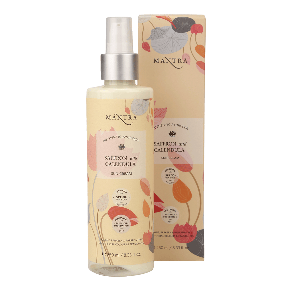 Mantra Herbal Saffron and Calendula Sun Cream