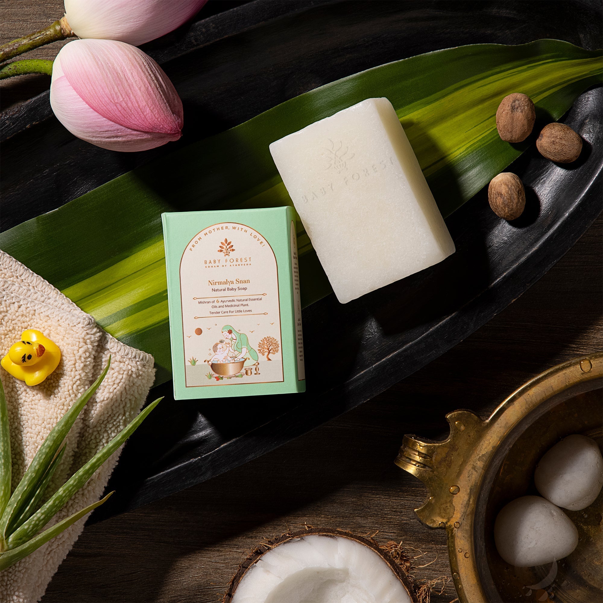 Baby Forest Nirmalya Snan Natural Baby Soap - 125 gms