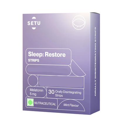 Setu Sleep Restore Strips Melatonin 5 mg - 30 strips