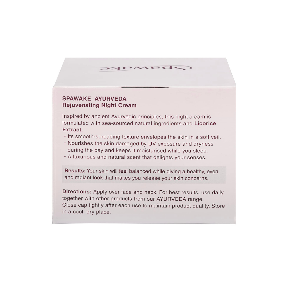 Spawake Ayurveda Rejuvenating Night Cream - 50 gms