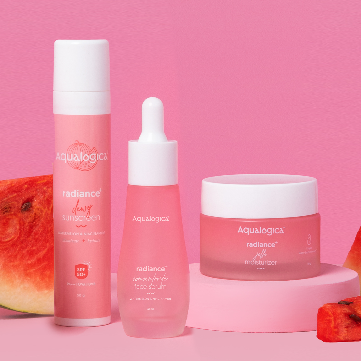 Aqualogica Radiance+ Daily Trio