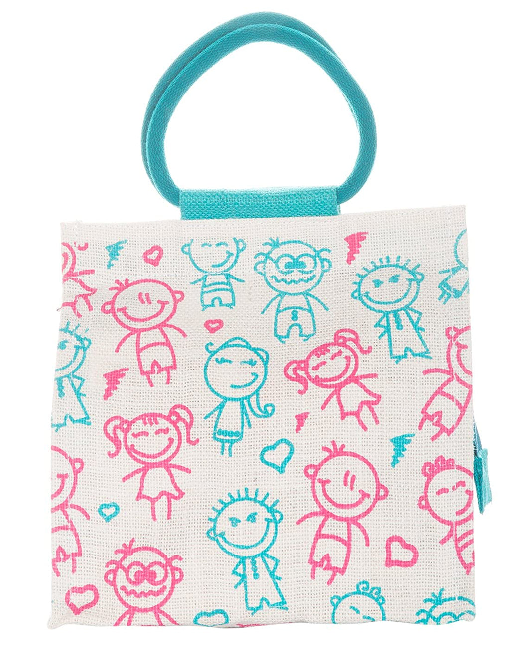 Jute Cottage Children Print Zipper Lunch