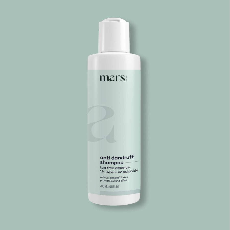 Mars by GHC Anti Dandruff Shampoo With Aloe Vera & Menthol - 200 ml