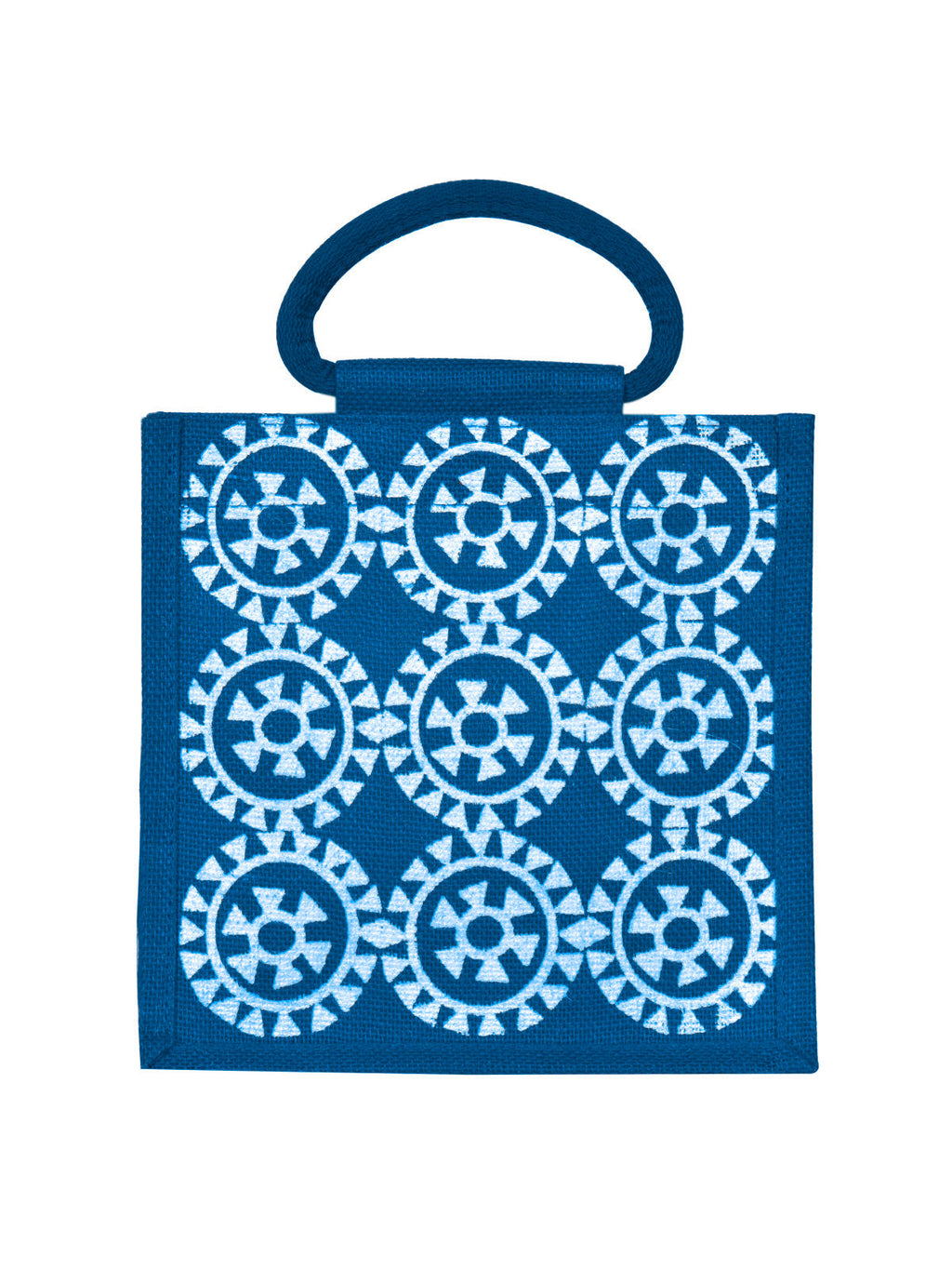 Jute Cottage Round Print All Over Lunch Zipper