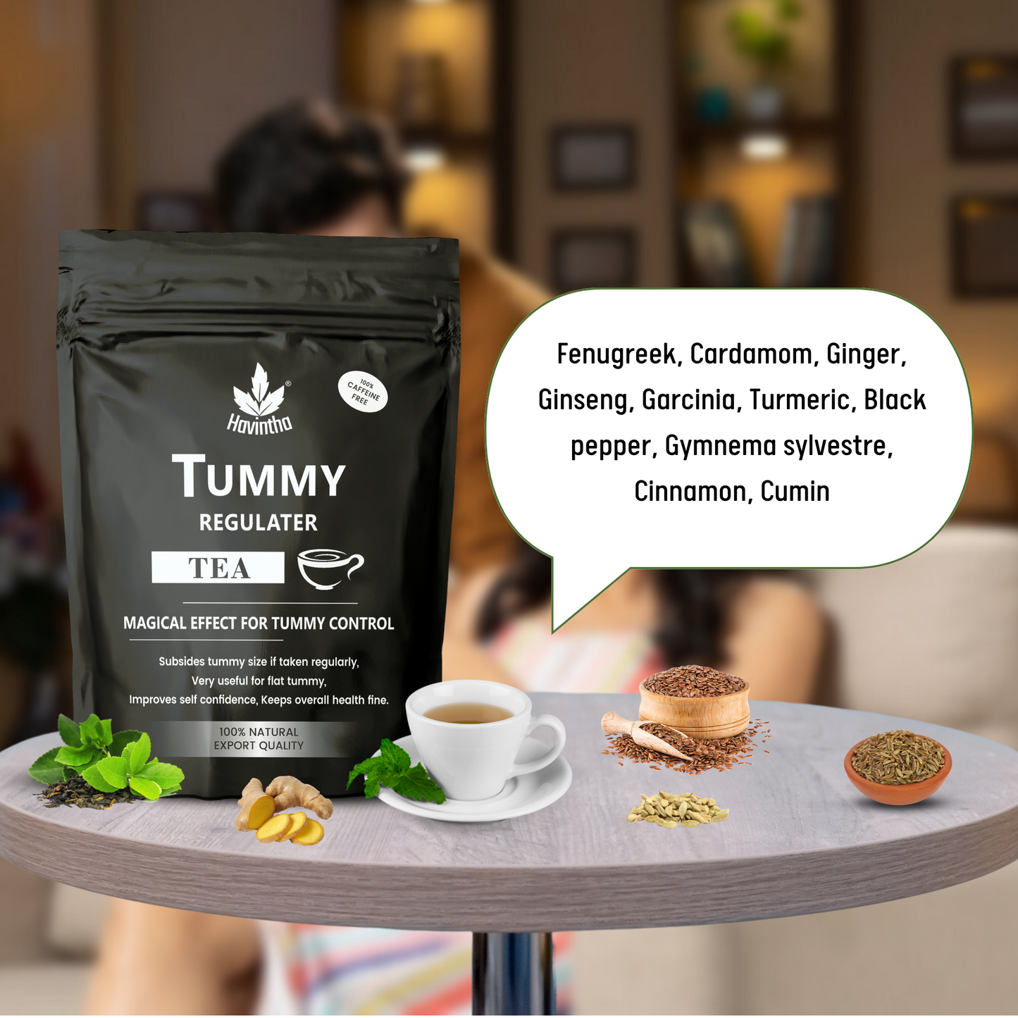 Havintha Tummy Regulater Tea - 50 gms