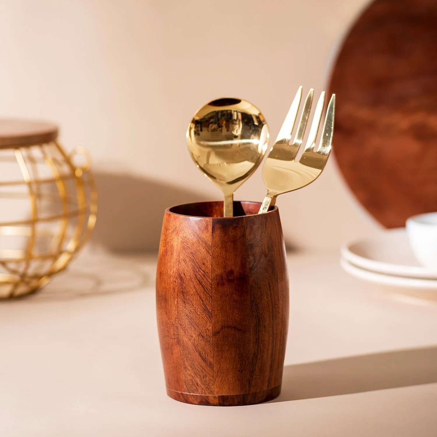 Nestroots Compact Chateau Cutlery Holder