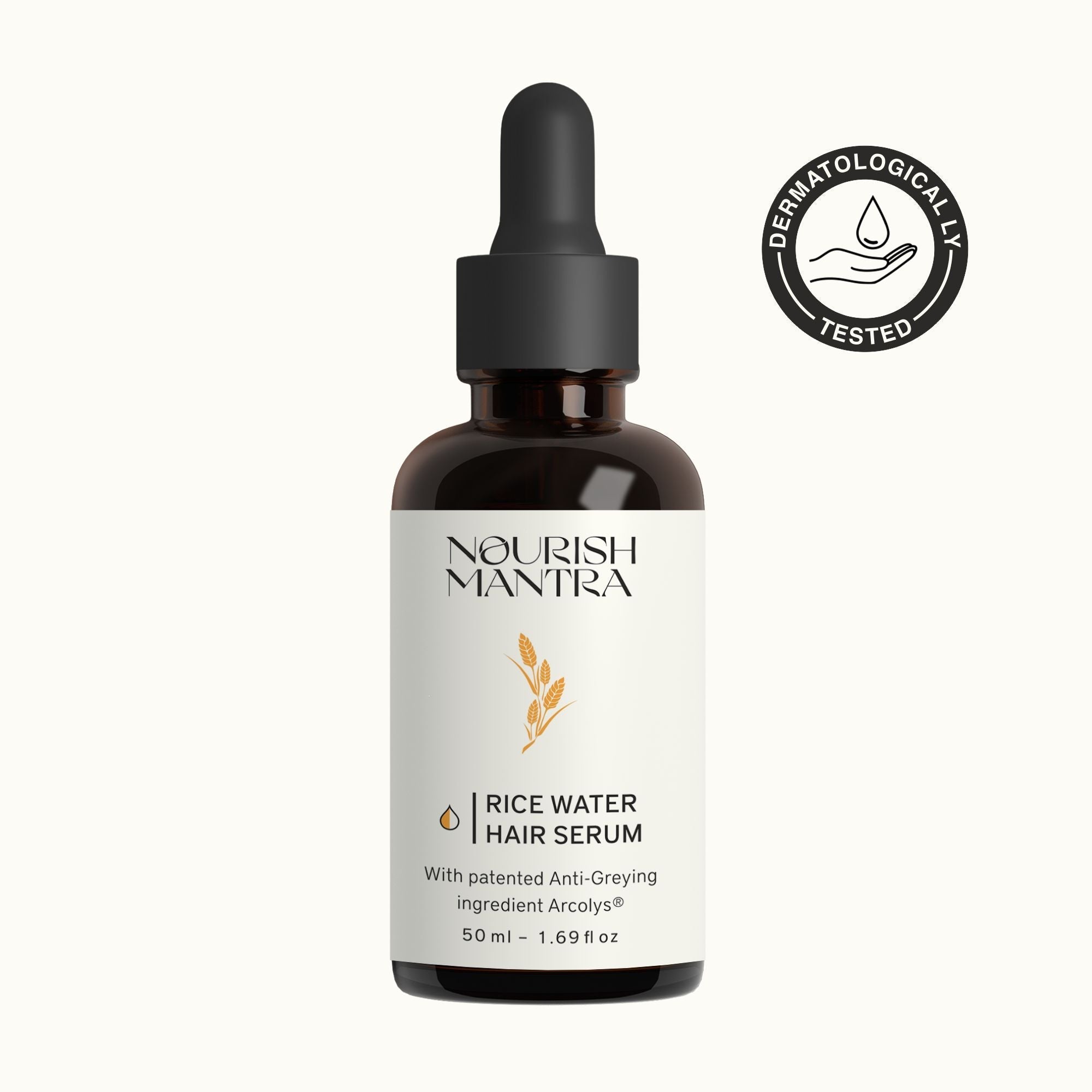 Nourish Mantra Anti-Greying Rice Water Hair Serum - 50 ml