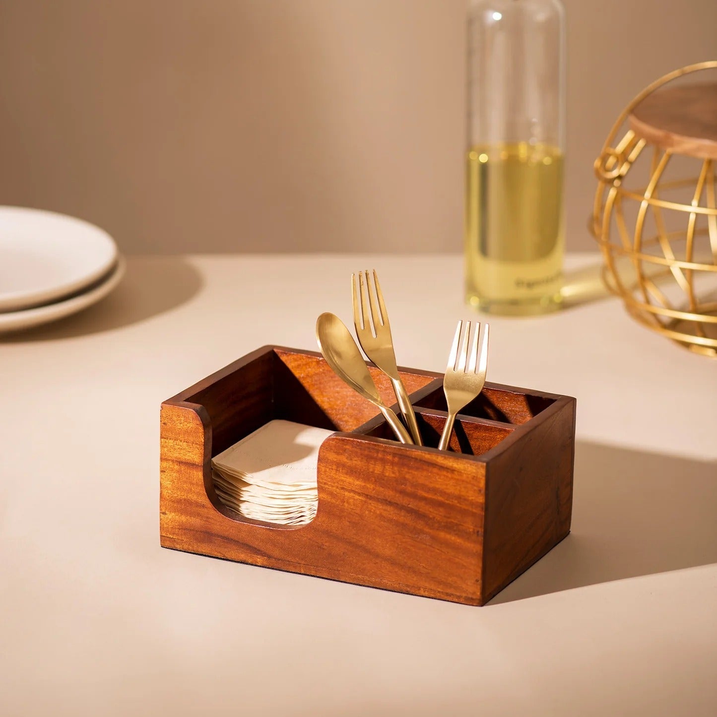 Nestroots Organizer Panache Cutlery Concierge Holder