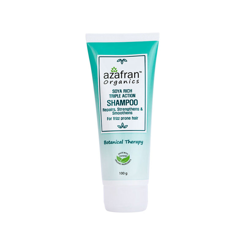 Azafran Soya Rich Triple Action Shampoo