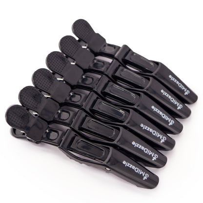 MiDazzle Section Hair Clips Pack Of 6 MIHA6302