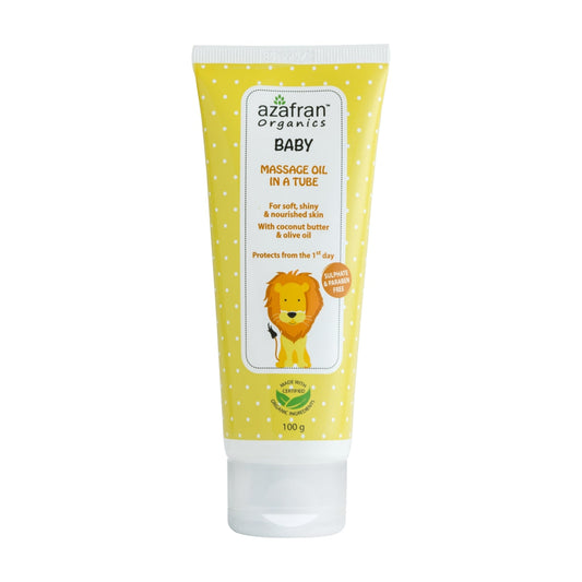 Azafran Organic Baby Massage oil - 100 gms