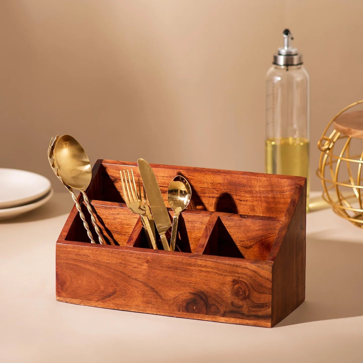 Nestroots Chic Emporium Cutlery Organizer