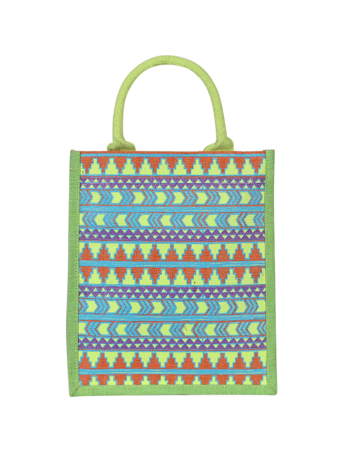 Jute Cottage Aztec Print Lunch Bag