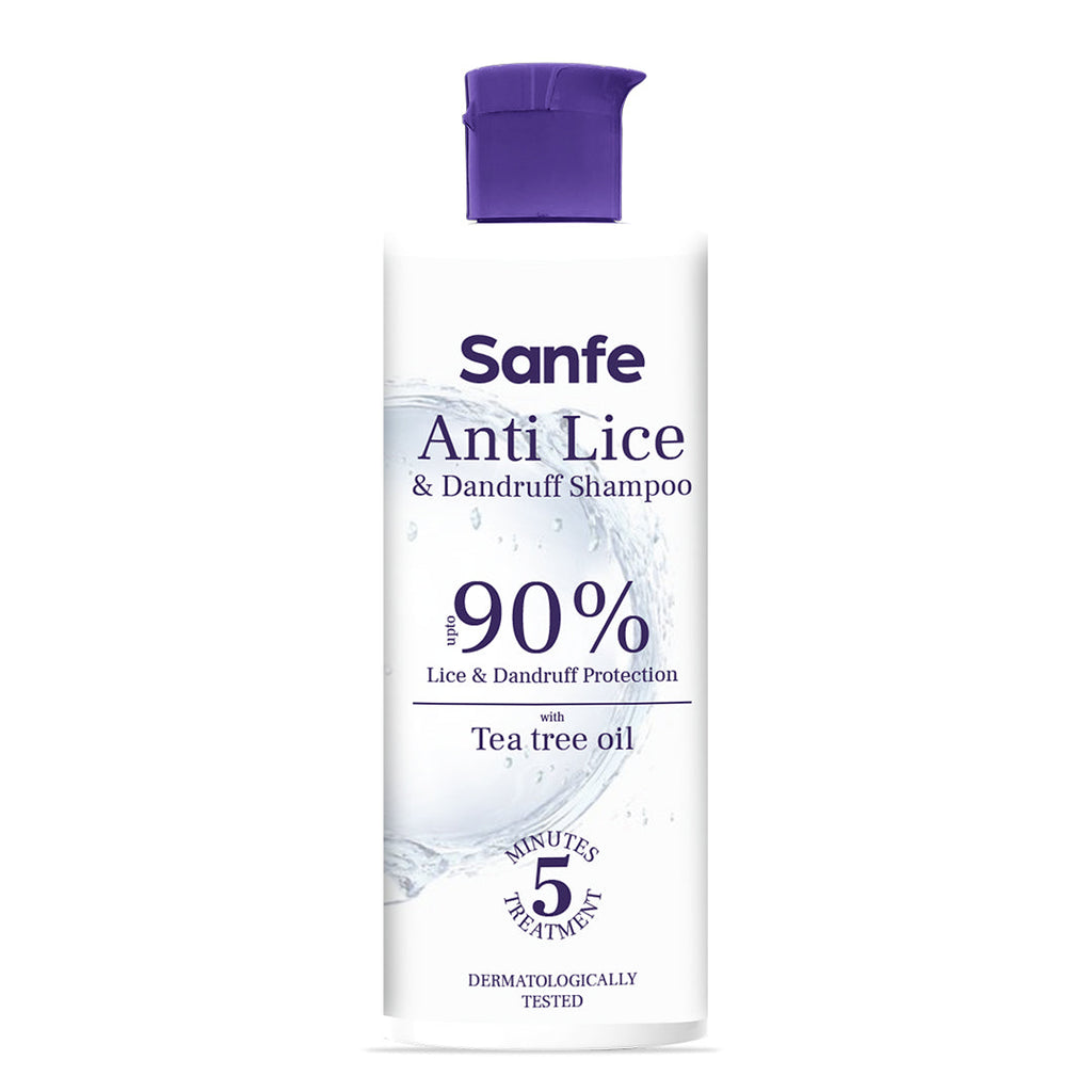 Sanfe Anti Lice and Dandruff Shampoo - 100 ml