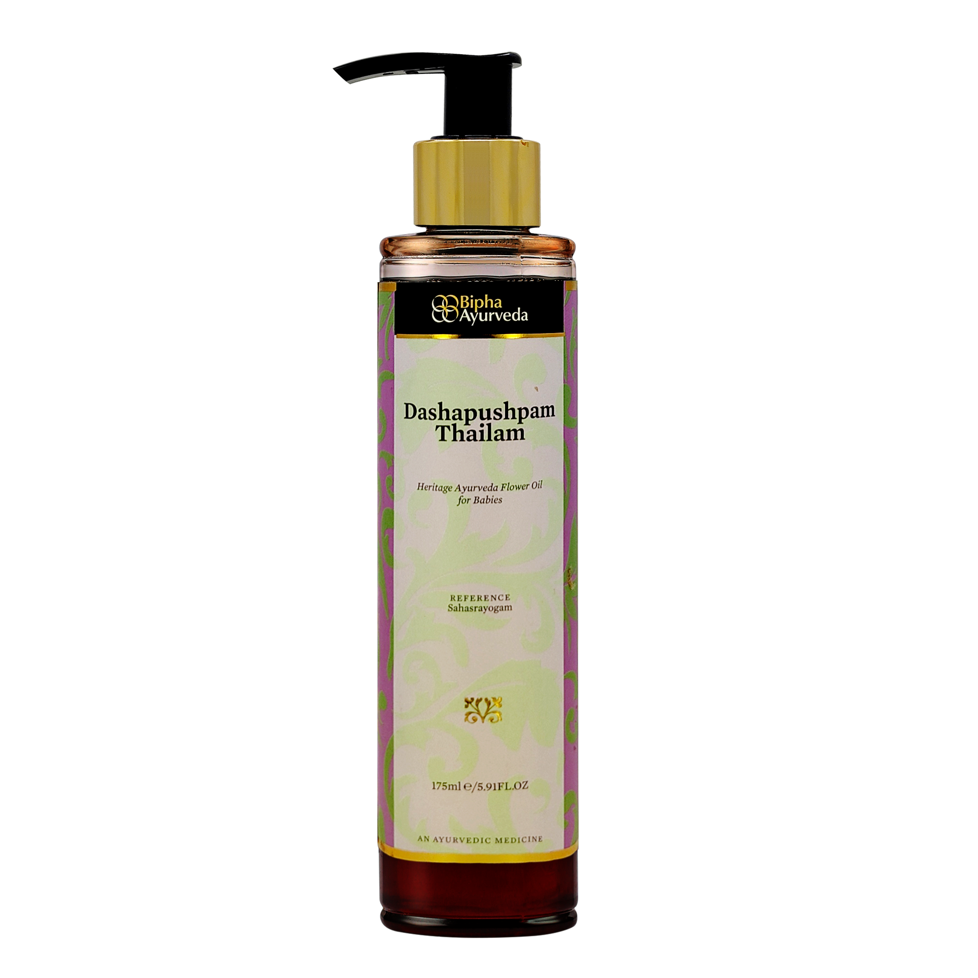 Bipha Ayurveda Dashapushpam Thailam - 175 ml