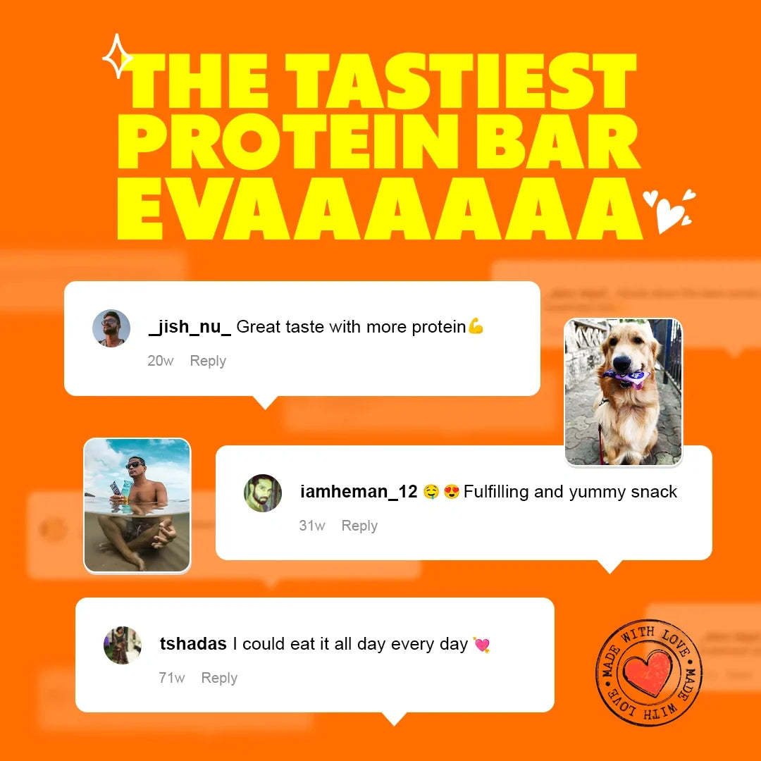 Yogabar Mocha Brownie 10g Protein Bar - 60 gms