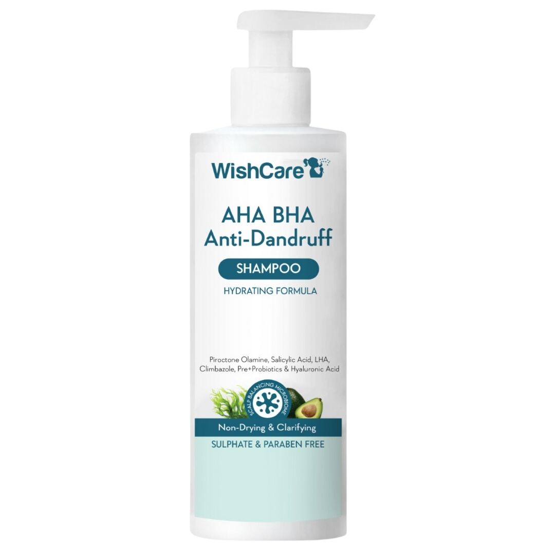 WishCare AHA BHA Anti-Dandruff Shampoo - 250 ml