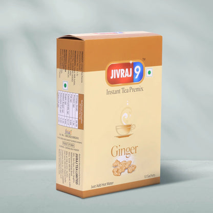 jivraj9 Tea Ginger Premix Tea Box