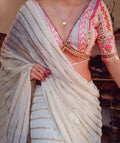 Women's Wedding Festival Wear Heavy Georgette Saree,Party Bollywood Sari & Blouse