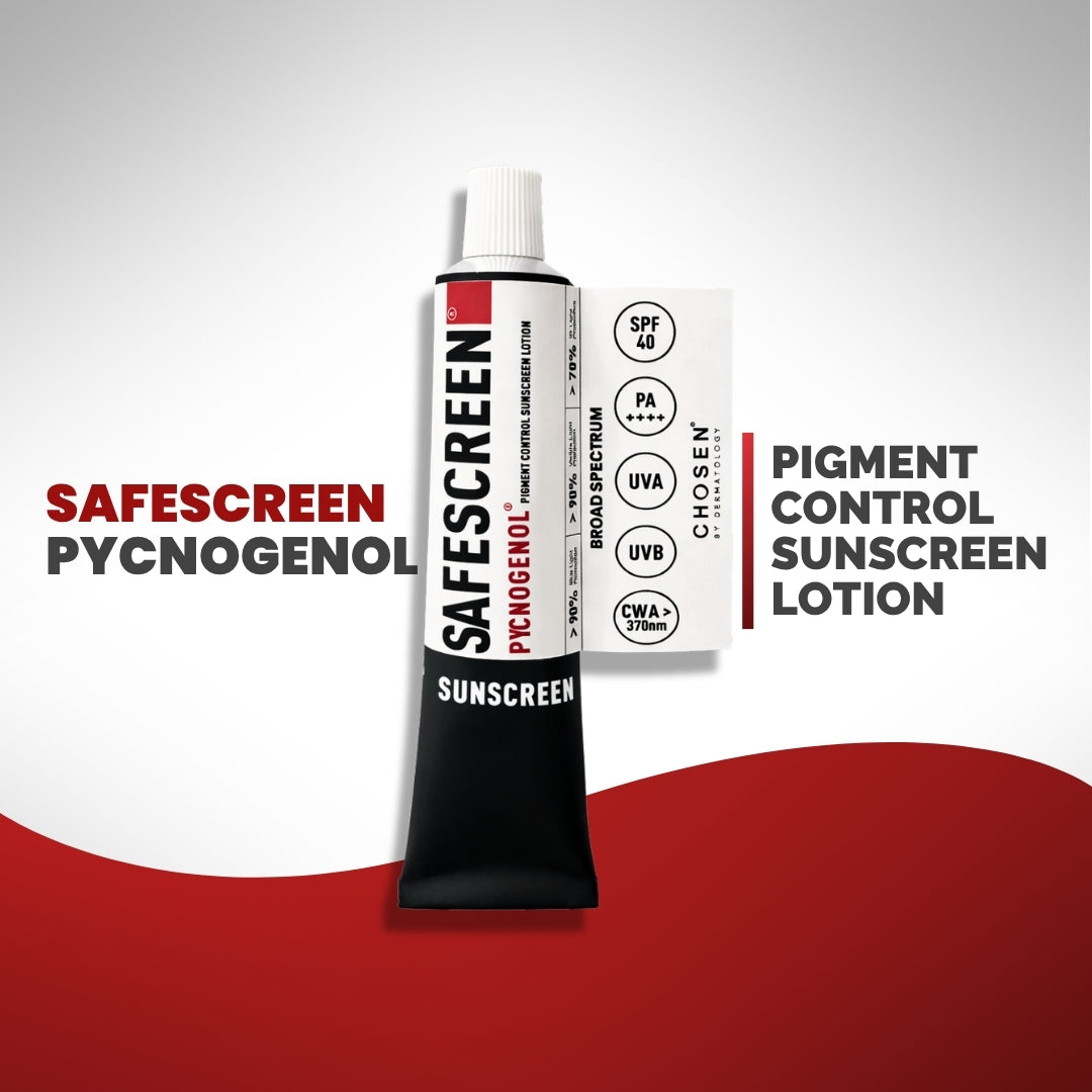 Chosen Safescreen Pycnogenol Pigment Control Sunscreen Lotion Spf 50+