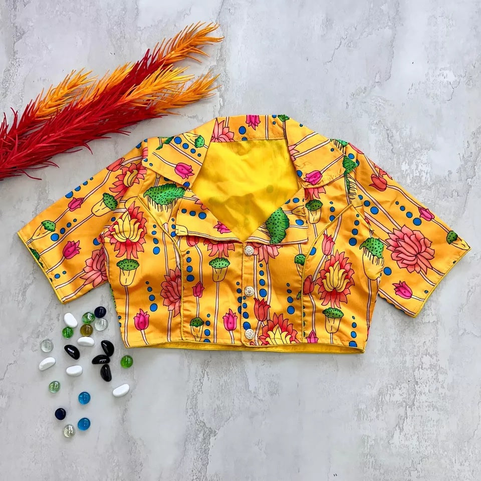 Chilly Silk Blouse