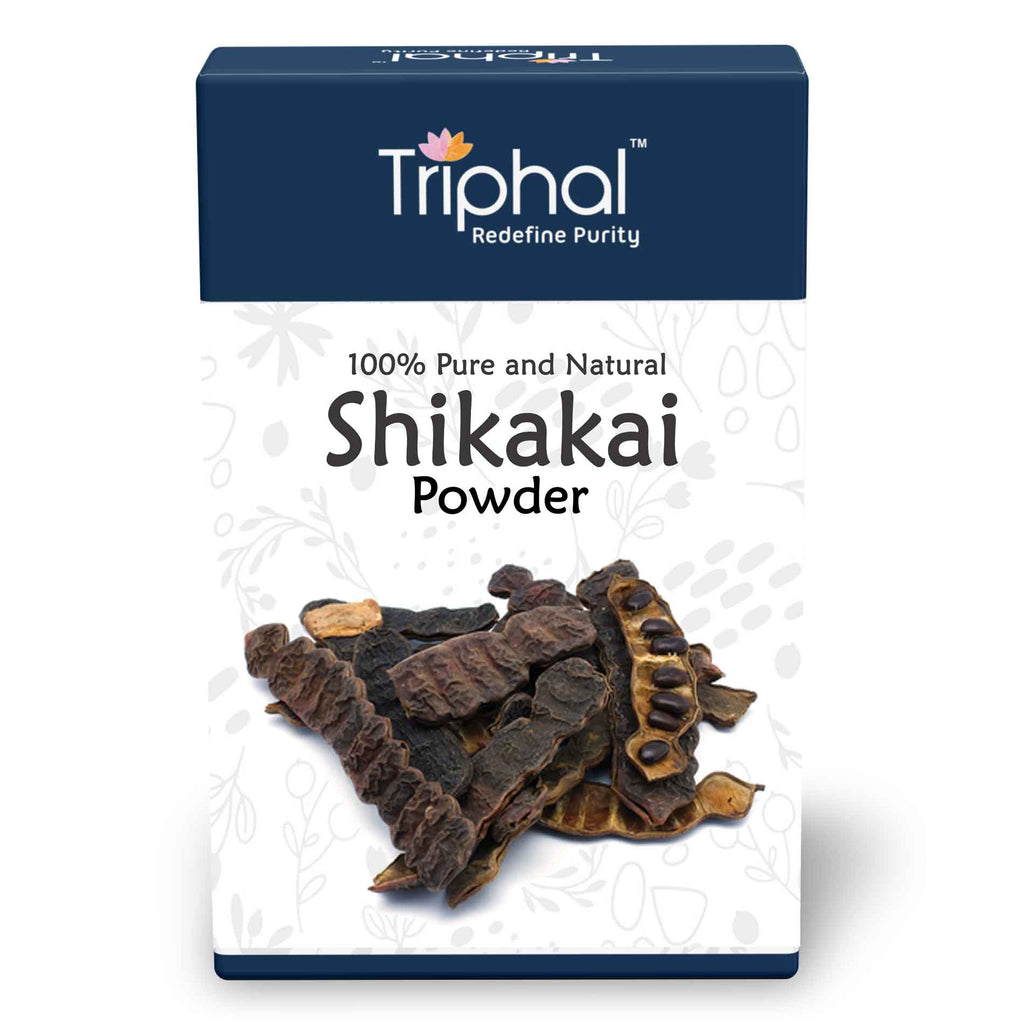 Triphal Shikakai Powder: Nourish Your Hair the Ayurvedic Way