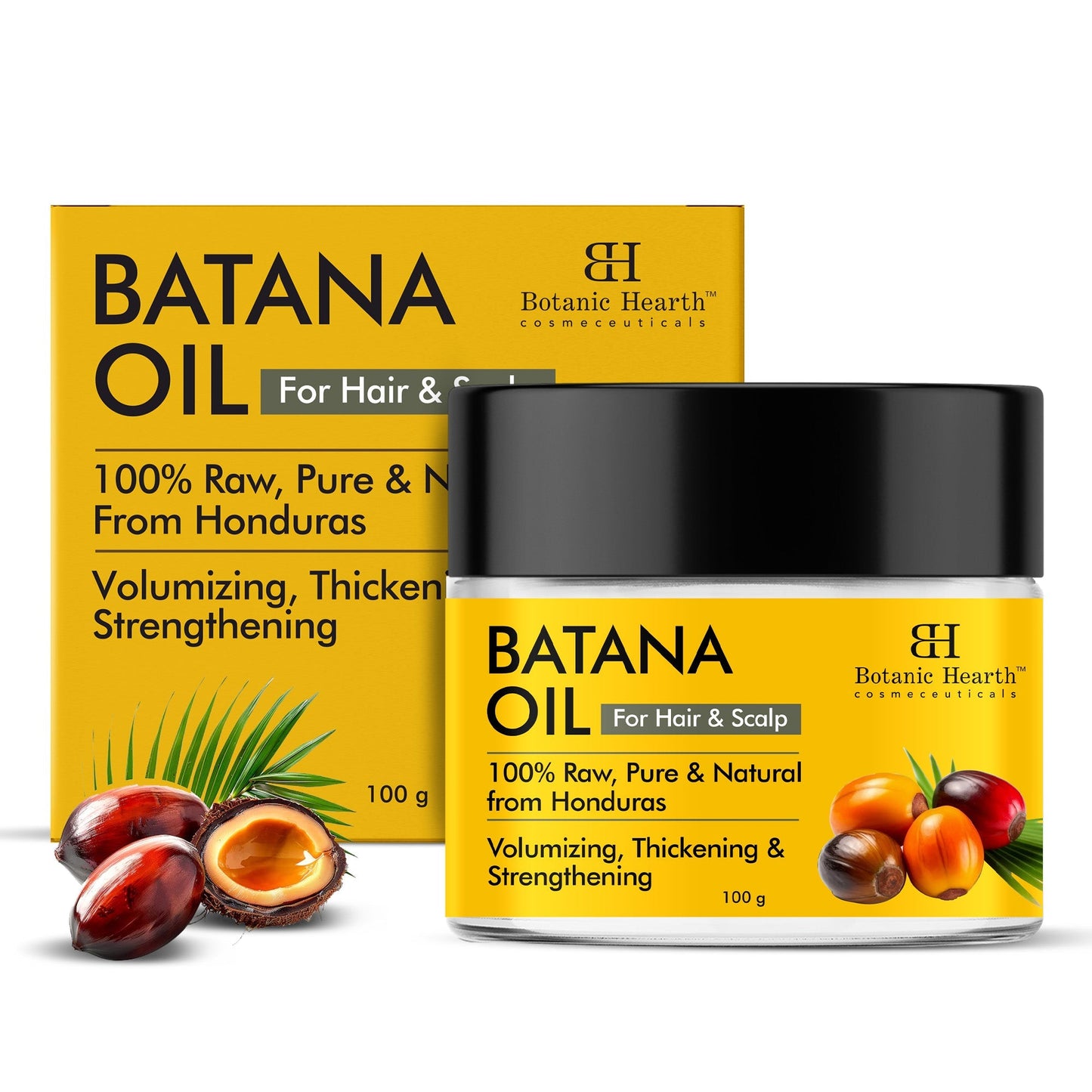 Botanic Hearth Batana Oil - Butter for Hair & Skin nourishment