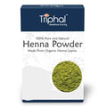 Triphal Henna Powder for Hair Color and Body Art - Natural and Pure - Chemical Free