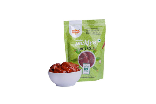 Vellanki Foods Andhra Style Tomato Pickle with Garlic(500Gms)