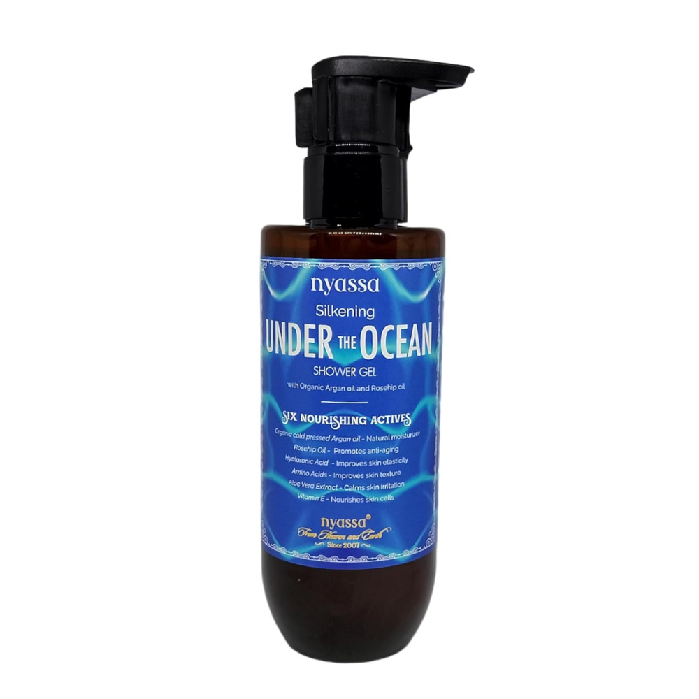 Nyassa Silkening Under the Ocean Shower Gel With 6 Nourishing Actives - 210 Ml