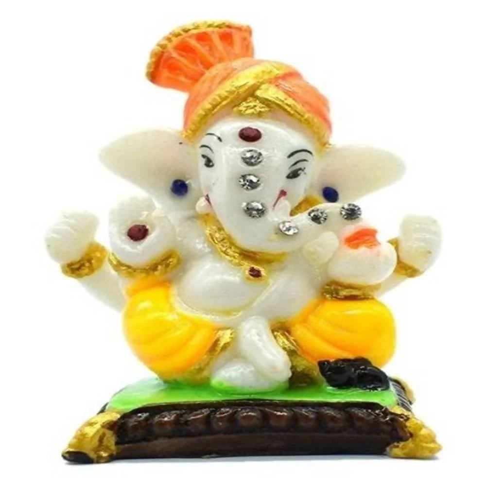 Puja N Pujari Ganesha Golden Color