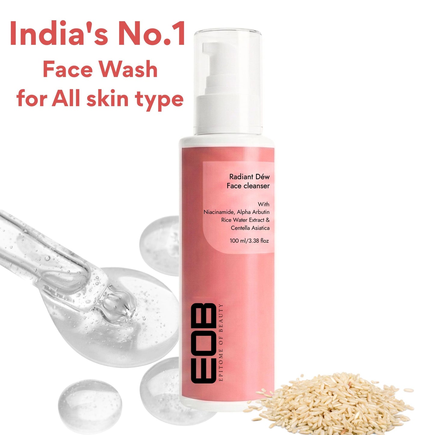 EOB Radiant Dew Face Cleanser