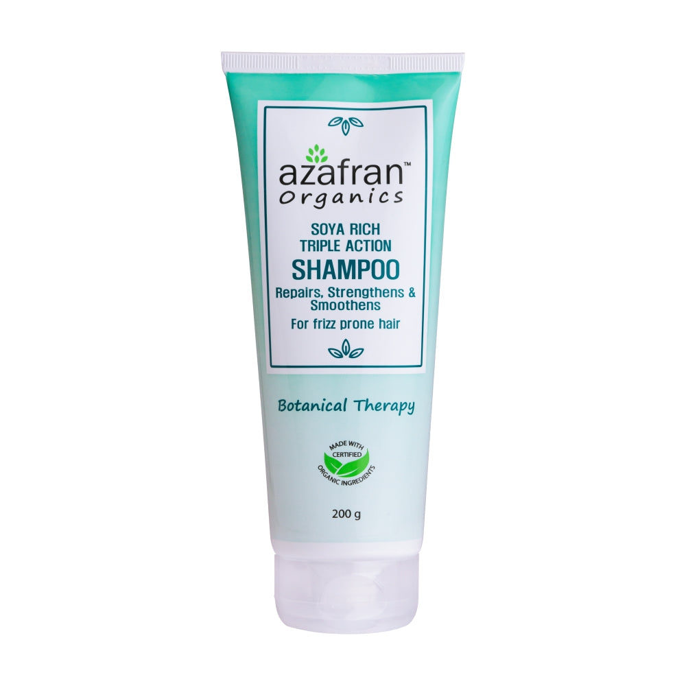 Azafran Soya Rich Triple Action Shampoo