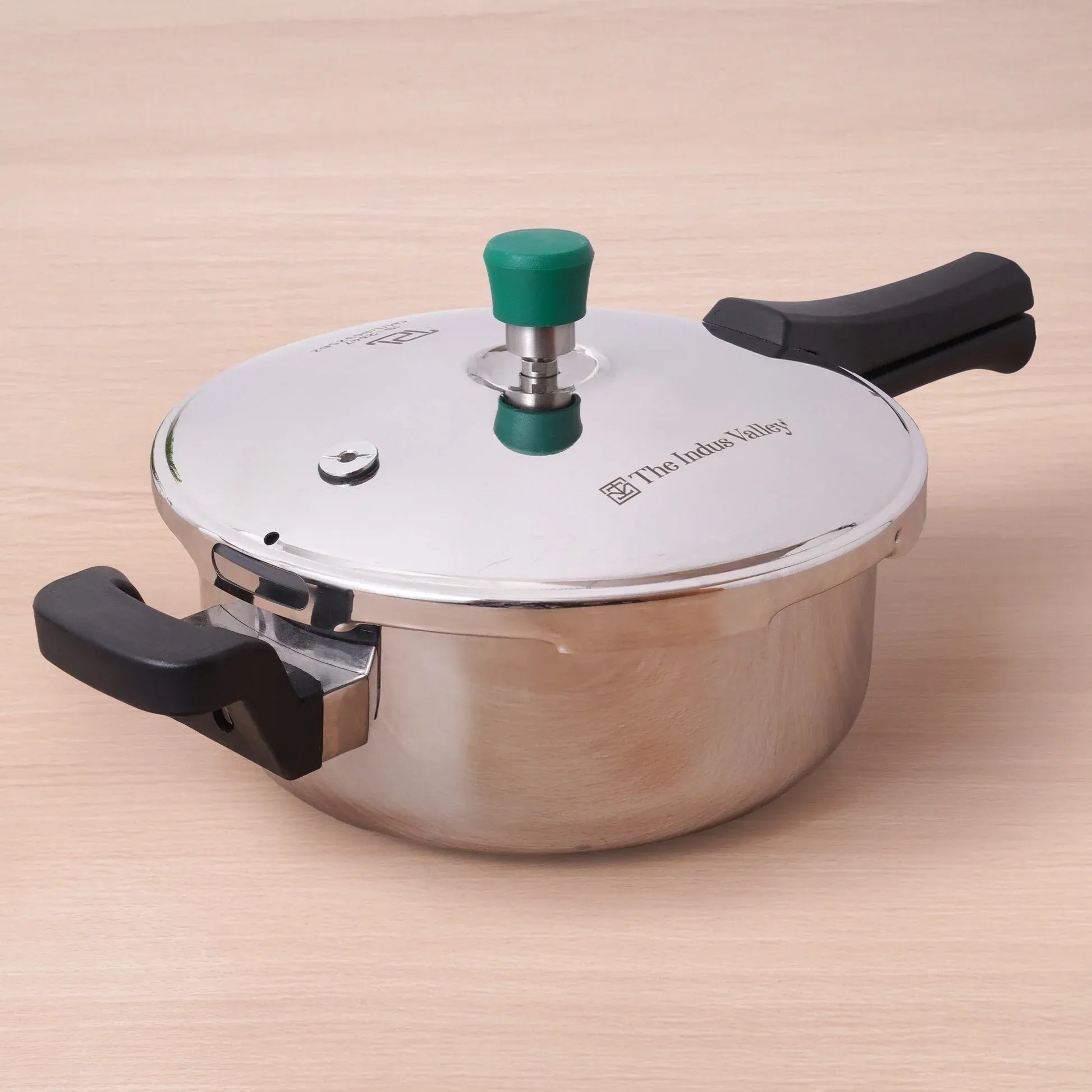 The Indus Valley Premium Stainless Steel Outer Lid Pressure Pan